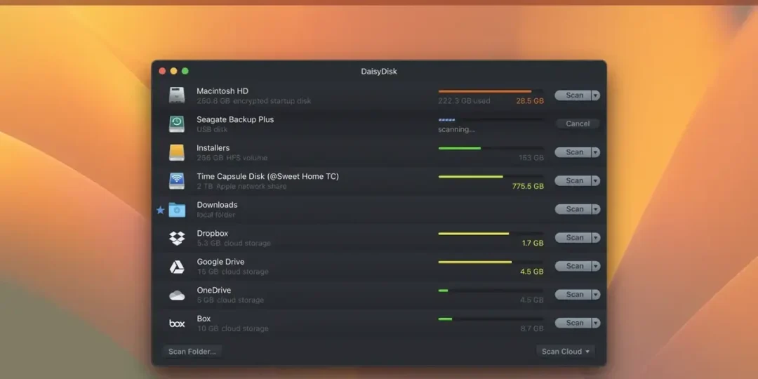 DaisyDisk 4.34 Download for MacOS