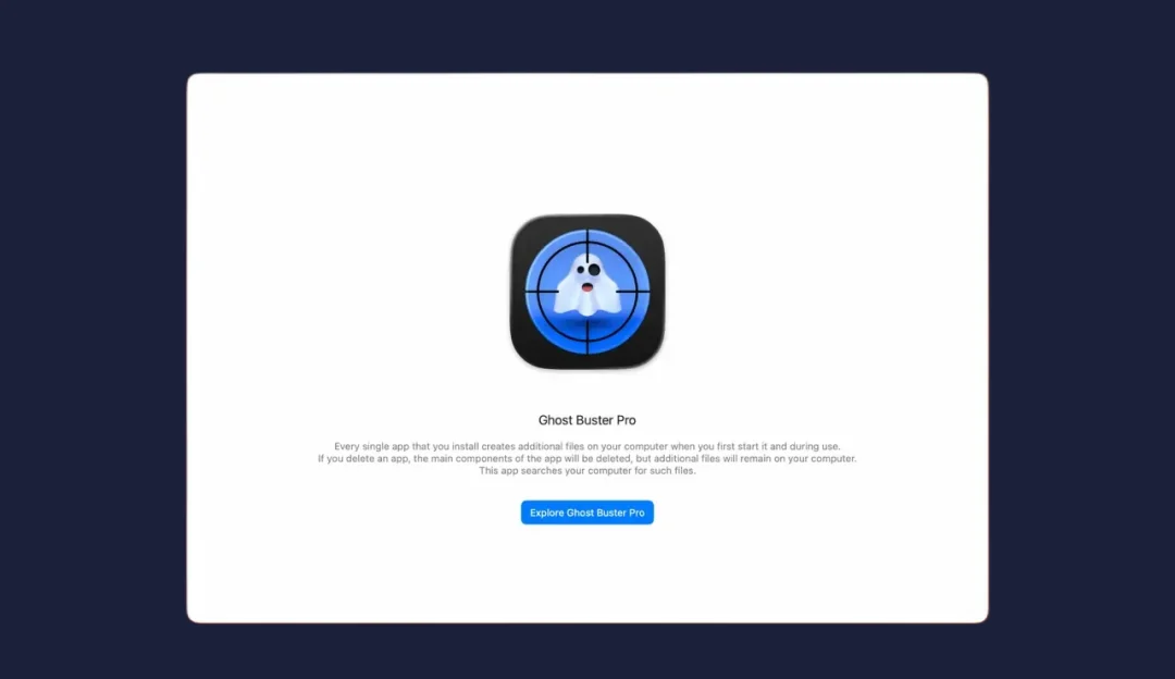 Ghost Buster Pro Download for MacOS