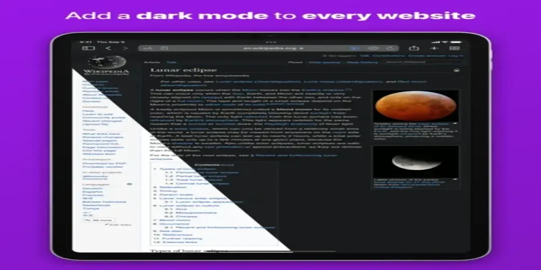 Noir – Dark Mode for Safari