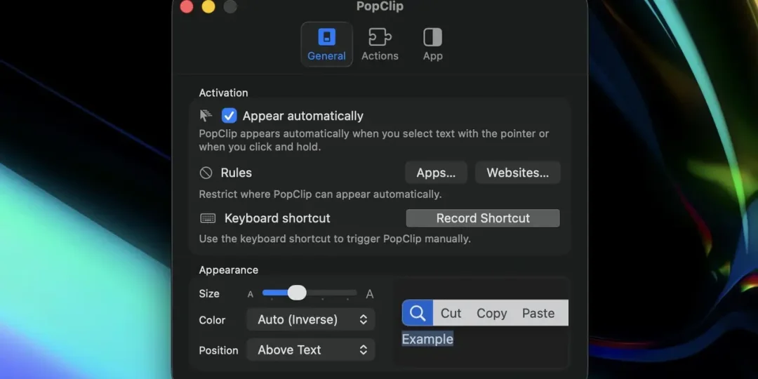 PopClip Download for macOS