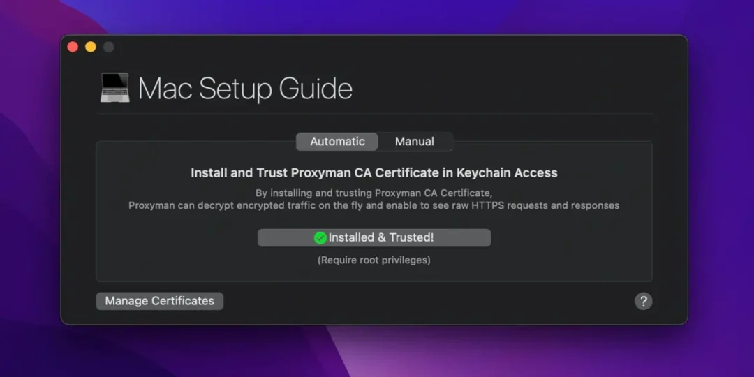 Proxyman for macOS