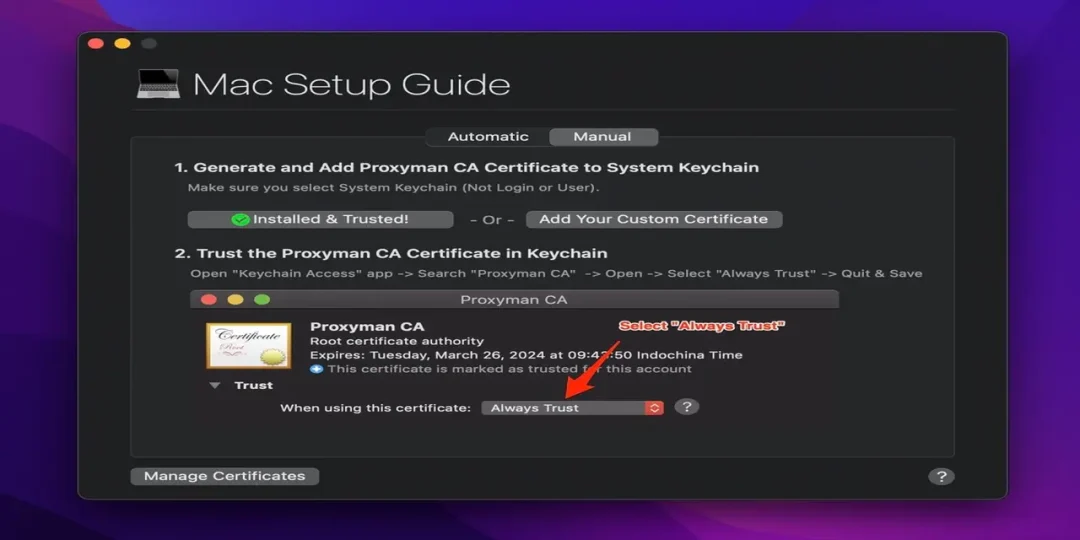 Proxyman Download for macOS