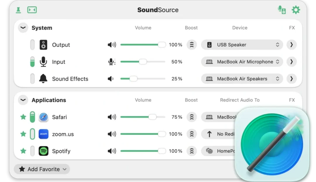 SoundSource for macOS