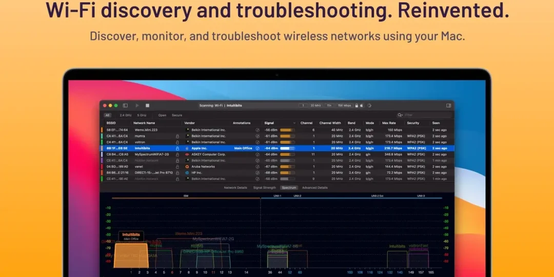 WiFi Explorer Pro Download for macOS (Latest)