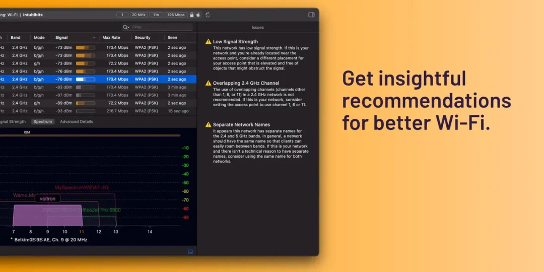 WiFi Explorer Pro Download for Mac