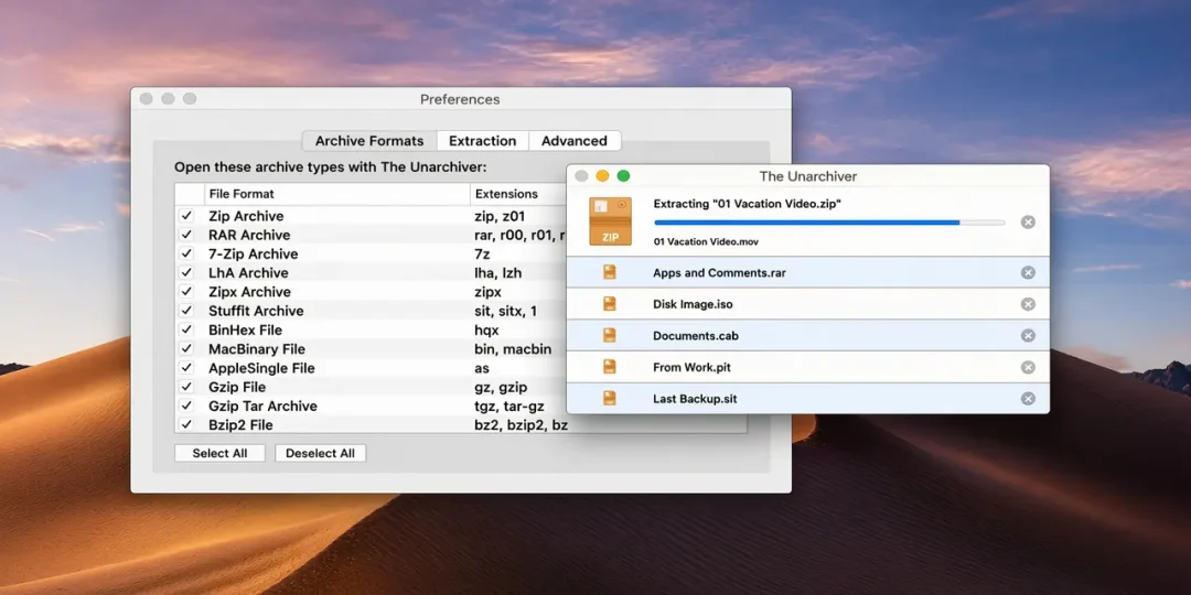 RAR Extractor Max – Unzip File 13.9.6 for macOS Download screenshot